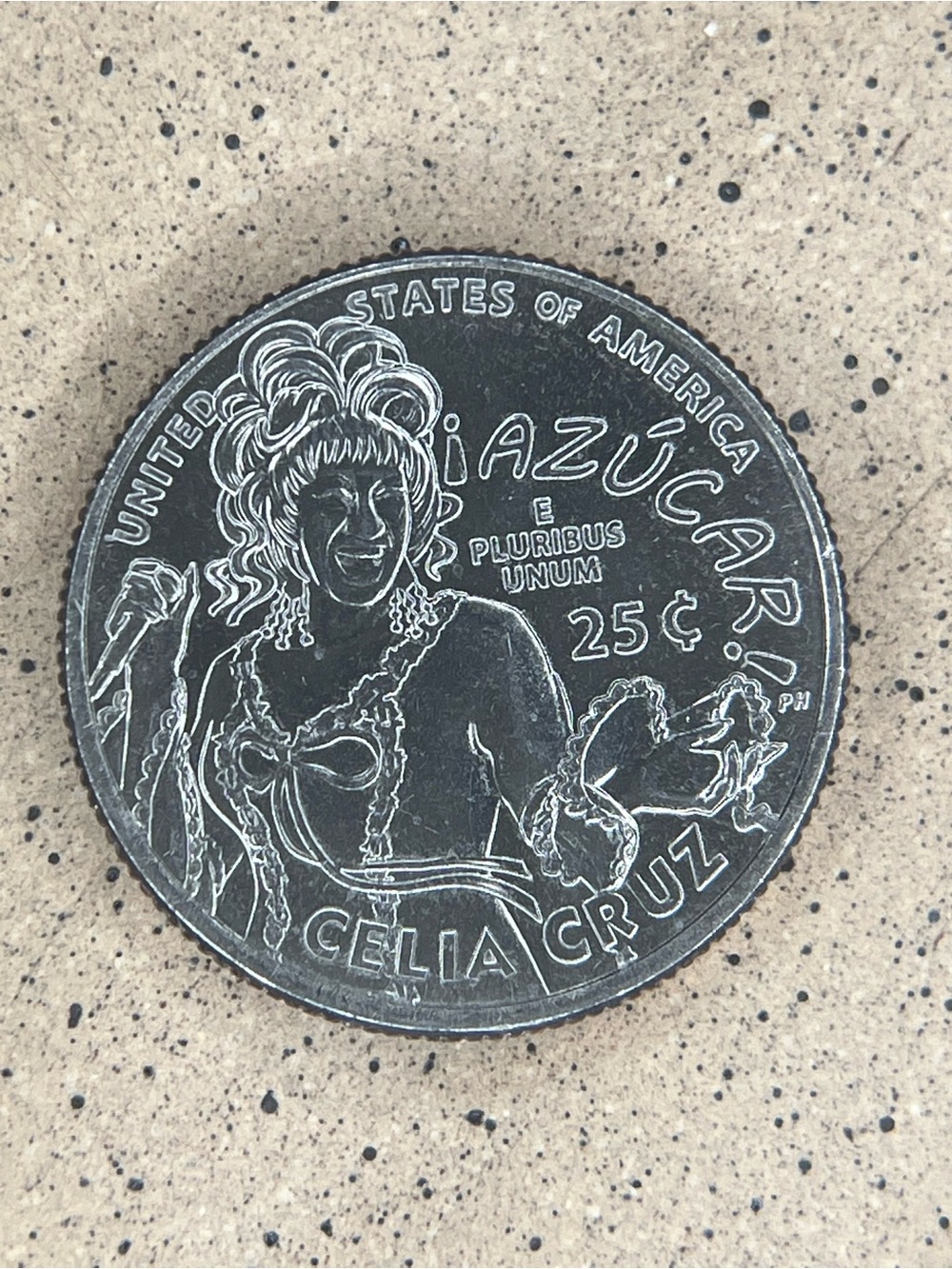 Celia Cruz Commemorative Coin